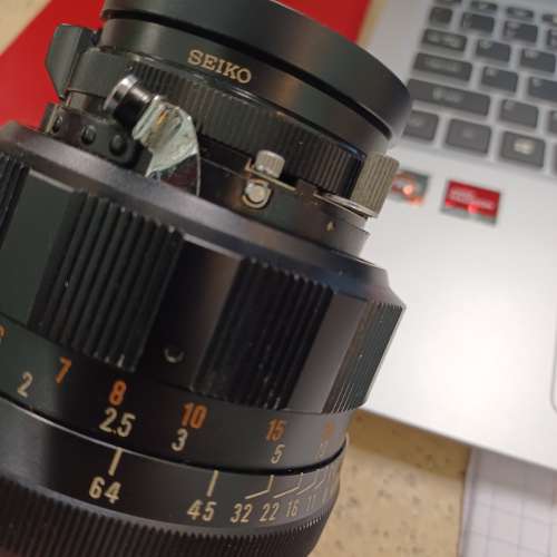 古董鏡頭一套兩件 MAMIYA + SEKOR (SEIKO)