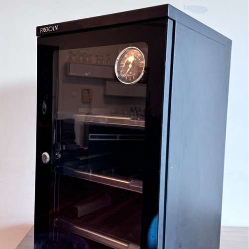 新淨全正常 Procan PD-53 50L 升 自動電子防潮箱 寶得 Dry Cabinet 4層 4 levels 相...
