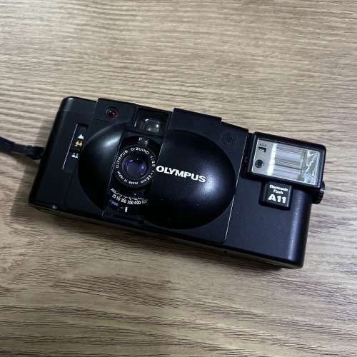 Olympus XA2 with A11 flash