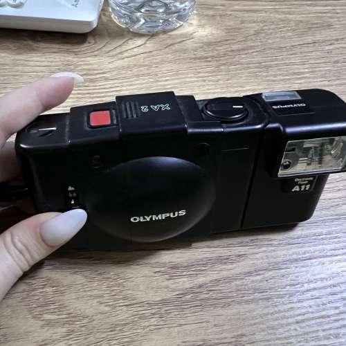 Olympus XA2 with A11 flash