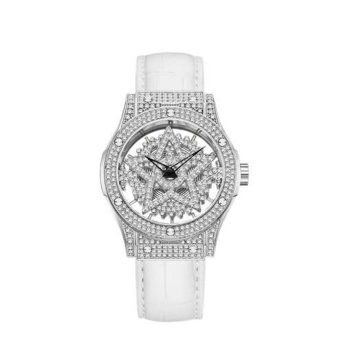 五芒星新款時來運轉滿鑽女錶