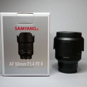 Samyang 50mm F1.4 II AF sony 2代