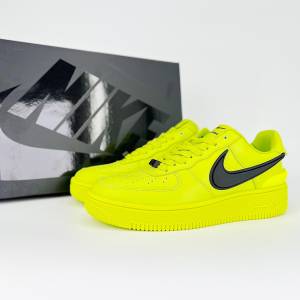 Nike Air Force1全新配色荧光绿空军一号男女情侣鞋休闲板鞋36-45