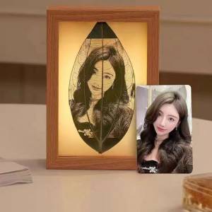 Leaf carvings, safe leaf carvings, high-end customized birthday gifts for girlfr
