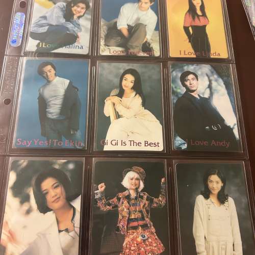 大量90年代Yes卡