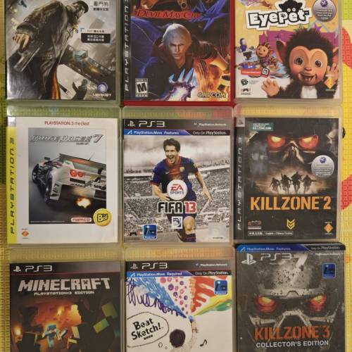 原裝PS3套餐（不散買） 只限粉领交收