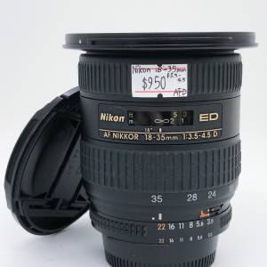 98% New Nikon 18-35mm F3.5-4.5D ED自動對焦鏡頭, 深水埗門市可購買