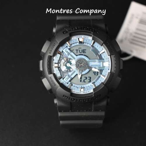 Montres Company 香港註冊公司 (31年老店) 卡西歐 CASIO GA-110CD-1A2 抗磁性 防震...