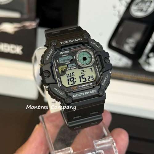 Montres Company 香港註冊公司 (31年老店) 卡西歐 CASIO 十年電池壽命 100米防水 潮...