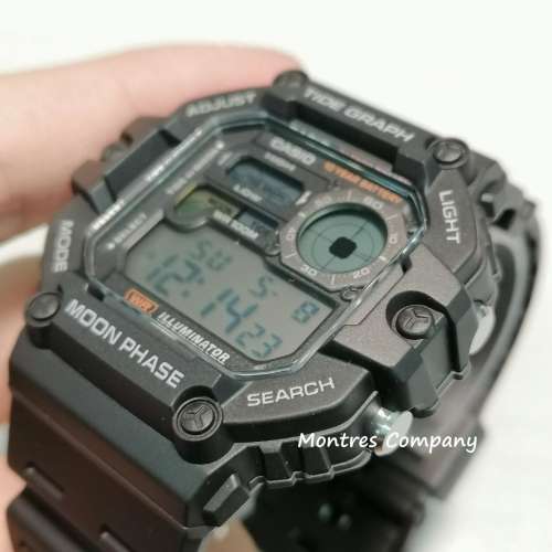 Montres Company 香港註冊公司 (31年老店) 卡西歐 CASIO 十年電池壽命 100米防水 潮...