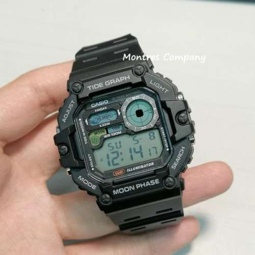 Montres Company 香港註冊公司 (31年老店) 卡西歐 CASIO 十年電池壽命 100米防水 潮...