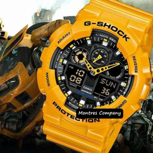 Montres Company 香港註冊公司(31年老店) 卡西歐 CASIO G-SHOCK 200米防水 GA-100A...