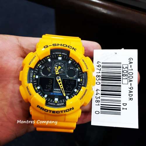 Montres Company 香港註冊公司(31年老店) 卡西歐 CASIO G-SHOCK 200米防水 GA-100A...