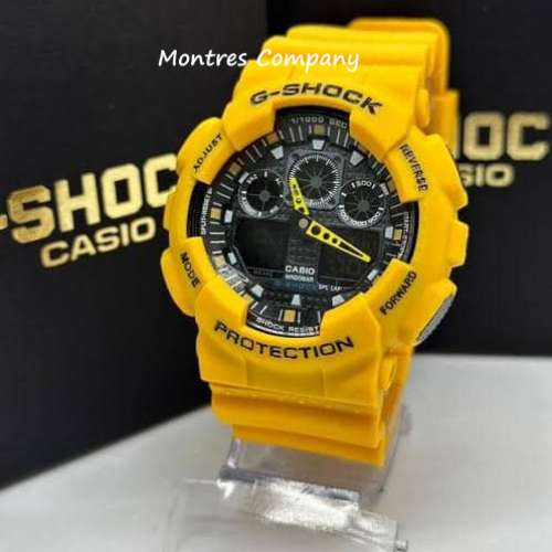 Montres Company 香港註冊公司(31年老店) 卡西歐 CASIO G-SHOCK 200米防水 GA-100A...