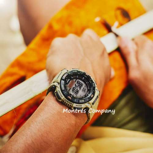 Montres Company 香港註冊公司 (31年老店) 卡西歐 CASIO 200米防水 PRG-340SC-5 沙...