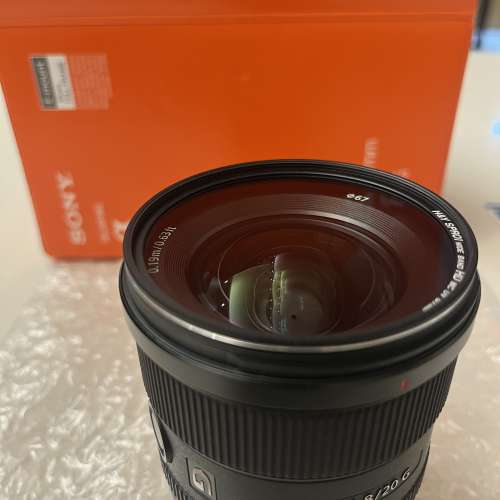 Sony FE 20mm F1.8 G SEL20F18G 2023年12月31日購自四寶視聽