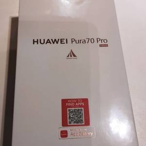 華為 港行 Huawei Pura 70 Pro Black 12/512G