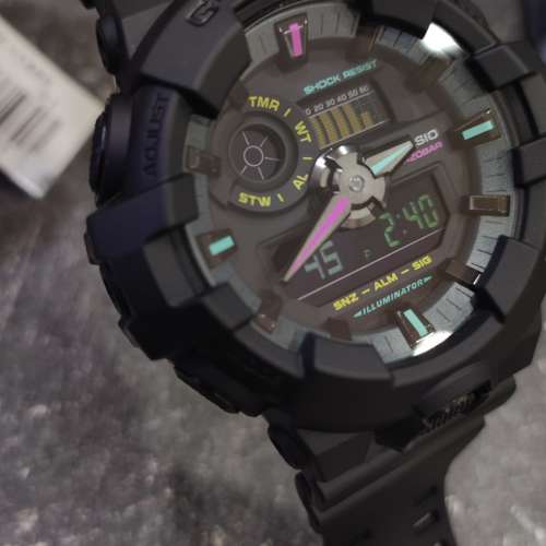 Montres Company 香港註冊公司 (30年老店) 卡西歐 CASIO A-700MF-1A 防震 防水 黑色...