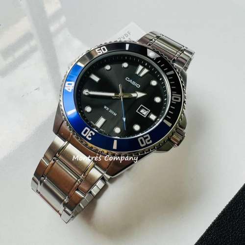 Montres Company香港註冊公司(31年老店) 卡西歐 CASIO 潛水款 藍水鬼 MDV-107D-1A2 ...