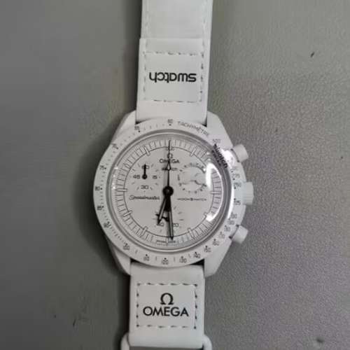 Omega X Swatch -Snoopy watch white