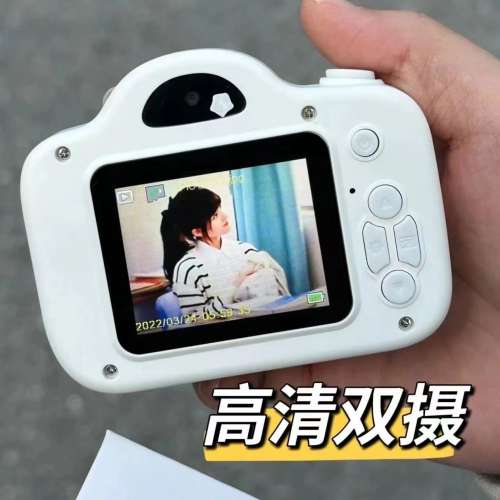 高清雙鏡頭可愛數位相機ccd校園學生可拍照上傳手機旅遊記錄攝影機