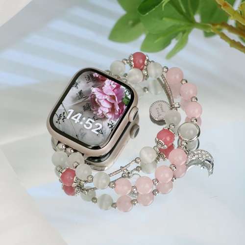 華強北s9新中式智慧手錶女水晶ins多功能藍牙通話提醒運動手環女