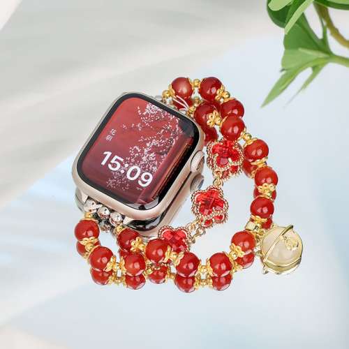 華強北s9新中式智慧手錶女水晶ins多功能藍牙通話提醒運動手環女