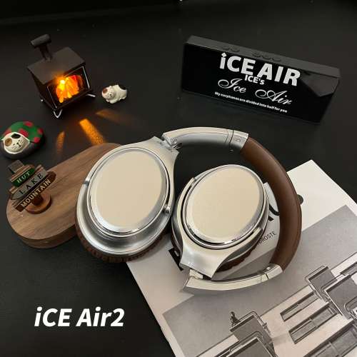 冰韻 iCE Air2美式復古耳機頭戴式降噪無線藍牙小巧耳麥高顏值便.