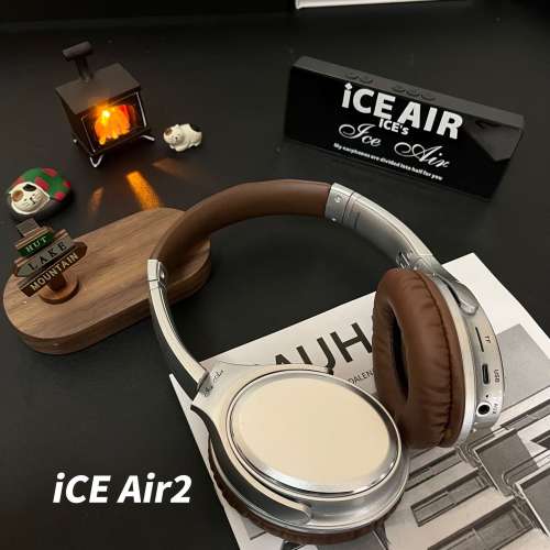 冰韻 iCE Air2美式復古耳機頭戴式降噪無線藍牙小巧耳麥高顏值便.