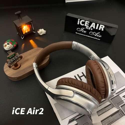 冰韻 iCE Air2美式復古耳機頭戴式降噪無線藍牙小巧耳麥高顏值便.
