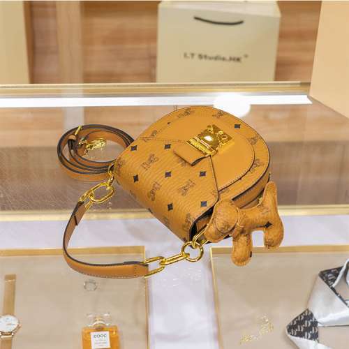 女士高級質感馬鞍包2024新款小眾單肩斜挎包春夏手提小包