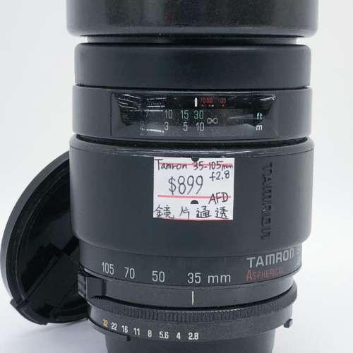 95% New Tamron 35-105mm F2.8自動對焦鏡頭, 深水埗門市可購買