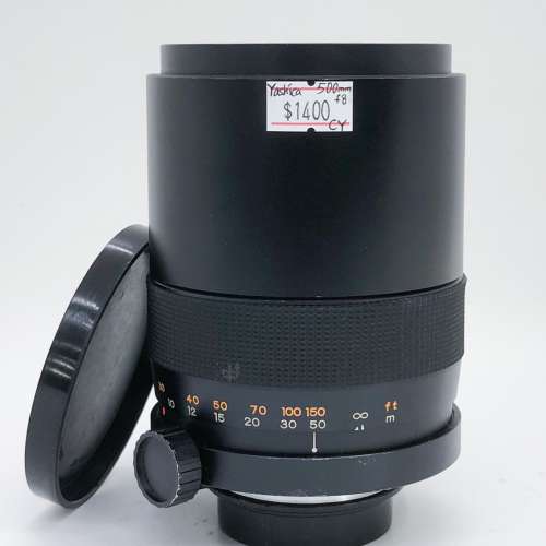 98% New Yashica 500mm F8手動鏡頭, 深水埗門市可購買