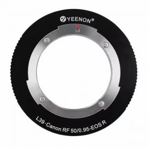 YEENON L39 Screw Mount Canon 50/0.95 Lens - Canon EOS R Mount Adapter