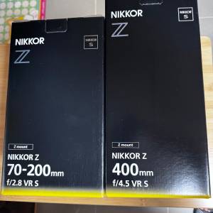 Nikon NIKKOR Z 400mm F4.5 VR S