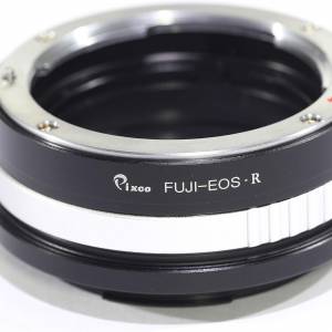 PIXCO Fuji Fujica X-Mount 35mm (FX35) SLR Lens To Canon EOS R Mount Adapter