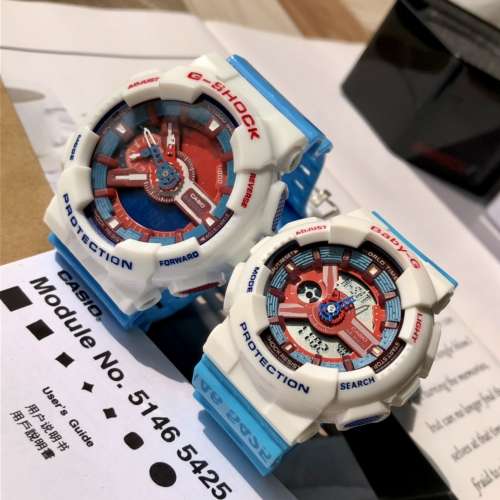 卡西歐 CASIO G-SHOCK 手表 情侶表