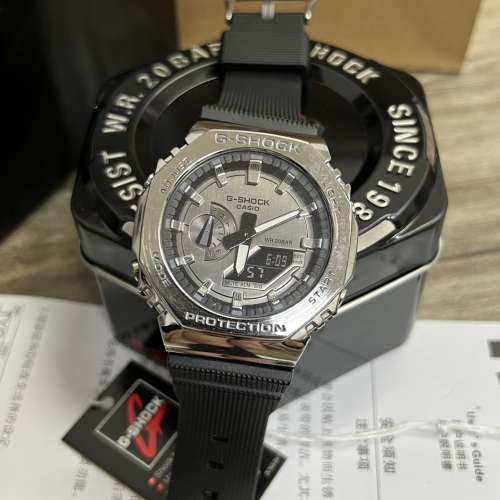 CASIO卡西歐 GM2100 GSHOCK農家橡樹金屬殼手錶ECB-10YP