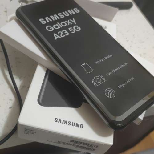Samaung Galaxy A23 5g 6+128 全新 拆左盒未用過