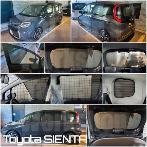 New Sienta 全車磁石濾光窗網太陽擋