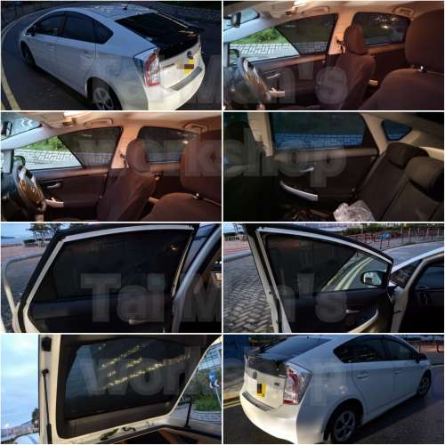 Toyota Prius 全車磁石濾光窗網太陽擋