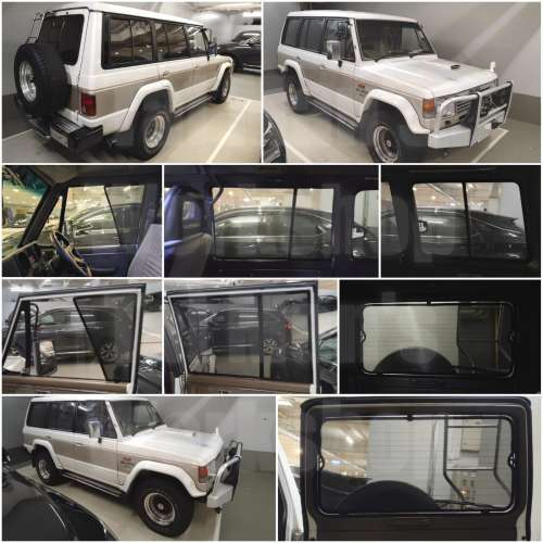 Mitsubishi Pajero 全車磁石濾光窗網太陽擋
