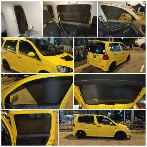 大發 YRV 全車磁石濾光窗網太陽擋