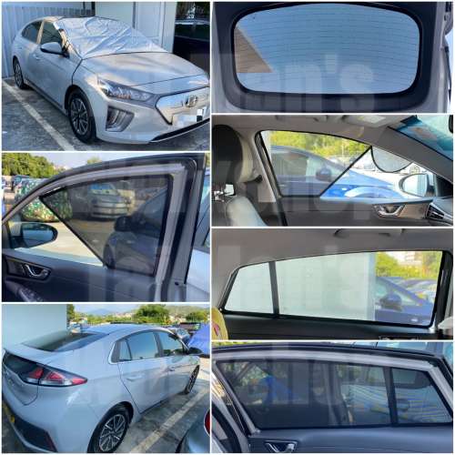 Hyundai Ioniq 全車磁石濾光窗網太陽擋