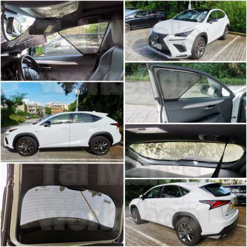 Lexus NX 全車磁石濾光窗網太陽擋