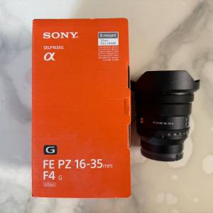 Sony 16-35mm F4 PZ G lens 有保行
