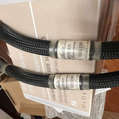 Purist Audio Design 20th Anniversary 純銀油浸 RCA cable 1M