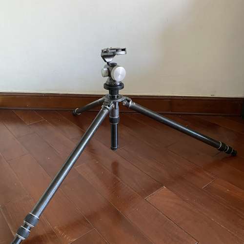 法國 Gitzo G220 3節2號鋁腳架 Tripod 連 Gitzo G1276M波頭云台