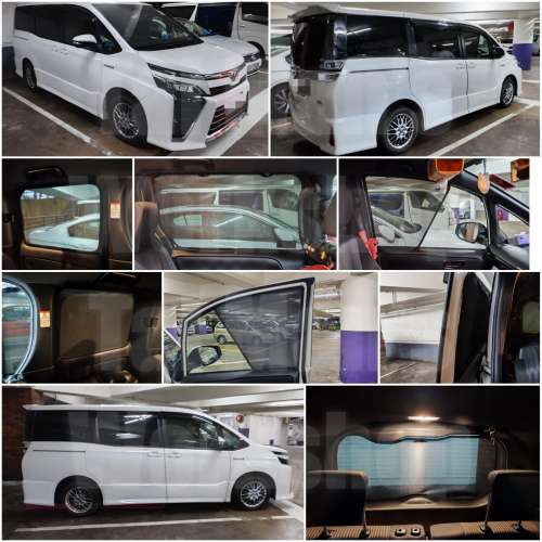 Noah Voxy 全車濾光窗網太陽擋