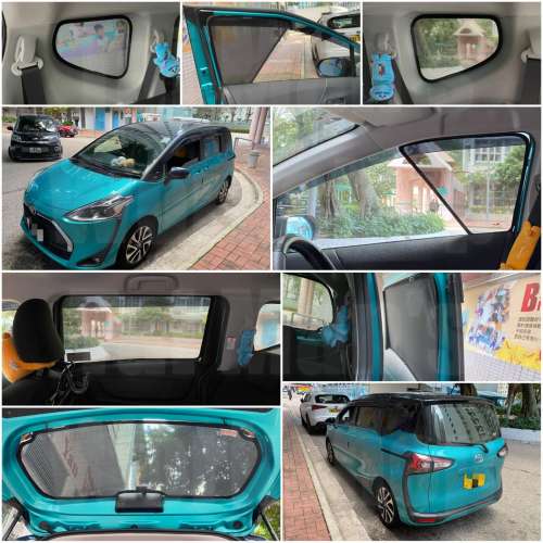 Sienta NCP170 全車濾光窗網太陽擋